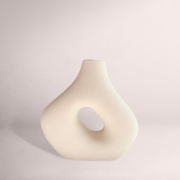 Stoneware Infinity Vase