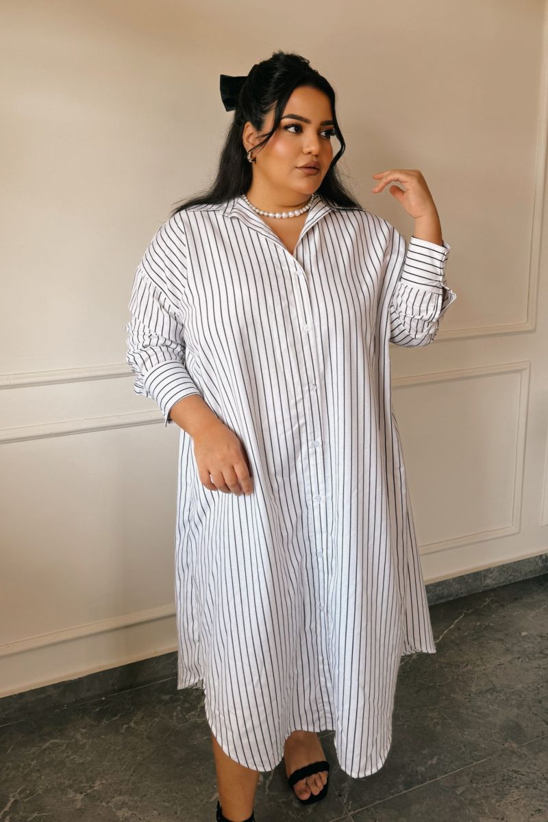 Black & White Old Money Dress
