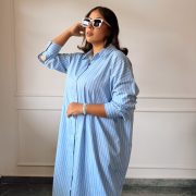 Light Blue Old Money Dress