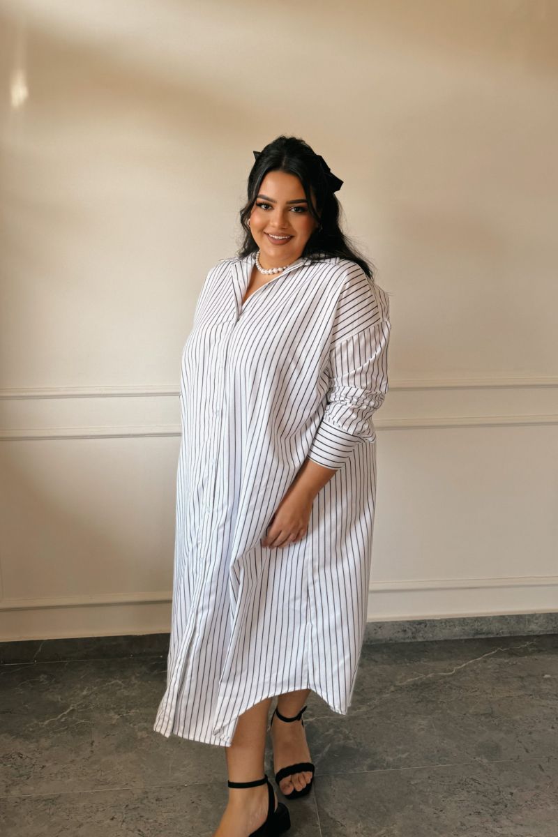Black & White Old Money Dress