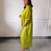 Lime Summer Essential Dress