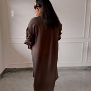 Brown Summer Essential Dress