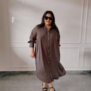 Brown Summer Essential Dress