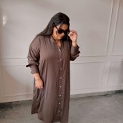 Brown Summer Essential Dress