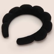 Black Cloud Velvet Headband