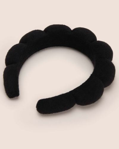 Black Cloud Velvet Headband