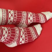 Santa Socks Set – 2 Pairs